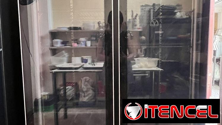 Nevera exhibidora doble puerta, marca XINGX.