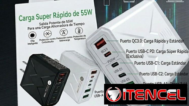 Cargador Super Rápido 55W