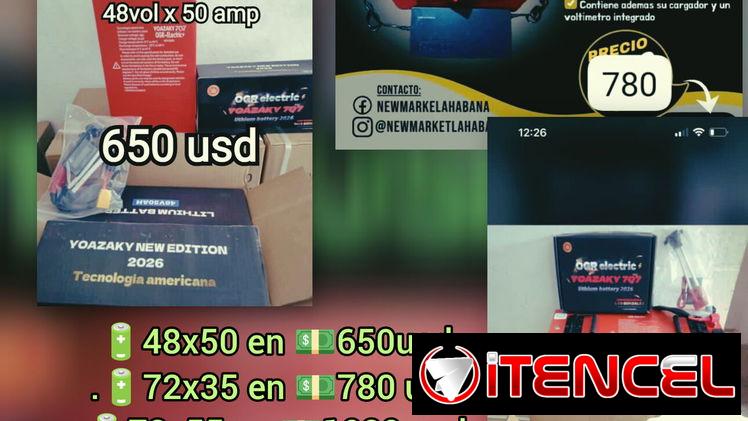 Baterías yoazaky de motos y bicimotos