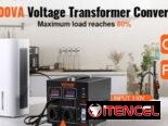 Transformador Convertidor de Voltaje VEVOR 1000W 110V-220V | MENSAJERÍA INCLUIDA