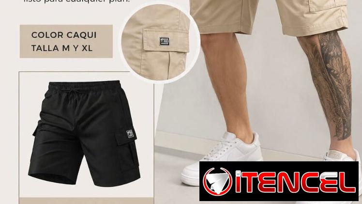 Shores con bolsillo para hombre