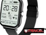 Smartwatch Y13 con manilla de acero y otra de goma
