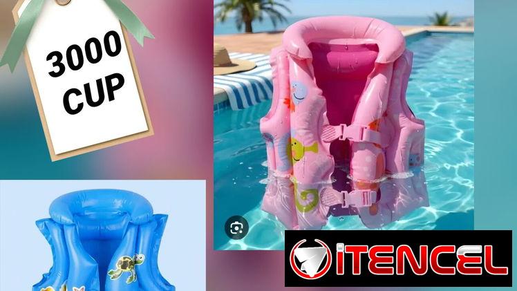 ✨ Chaleco playero Salvavidas para niña ✨