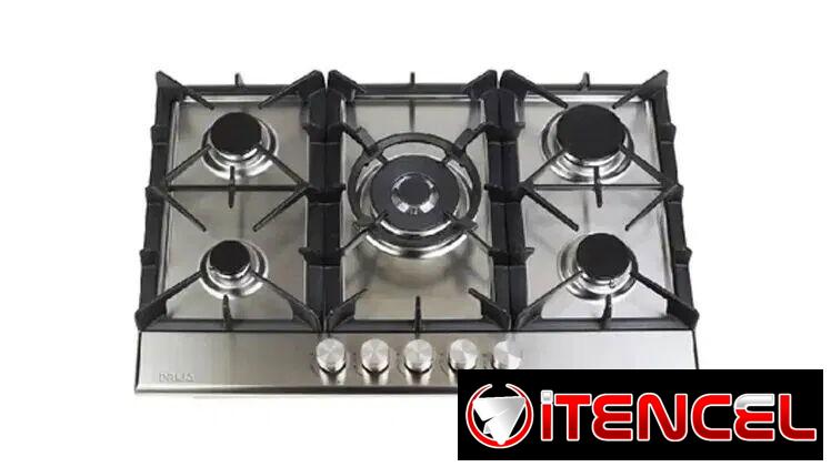 Estufa Gas Empotrable Milan Drija 76x76cm *PRECIO: 140 USD*