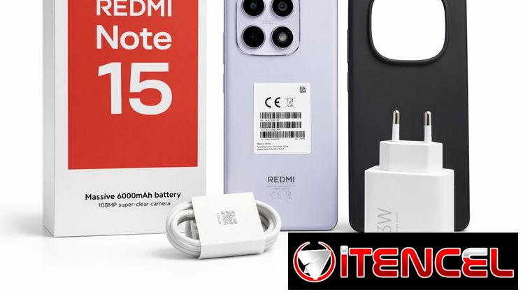✅Redmi Note 15-8GB de RAM- 256GB