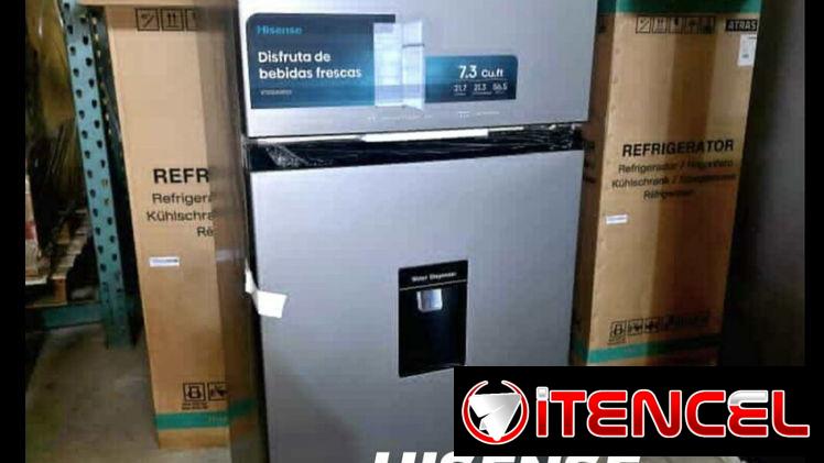 REFRIGERADOR HISENSE 7.3 PIES ,CON DISPENSADOR DE AGUA