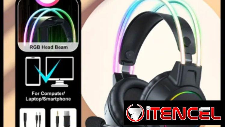 CASCOS GAMER RGB NUEVOS EN CAJA