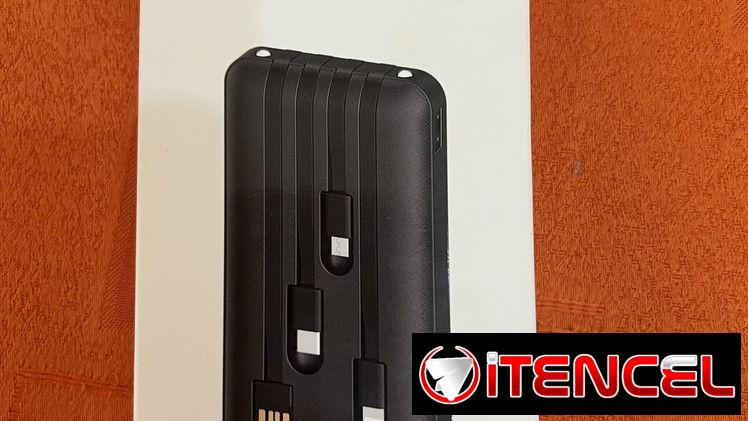 Cargador portátil 10 mil mah marca 1Hora
