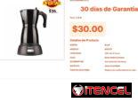 Estructura estable en la Cafetera eléctrica Royal de alta gama VPT#-0060