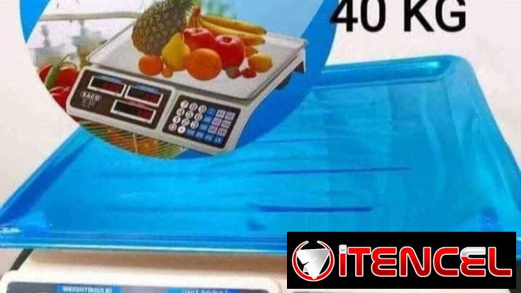 Pesa digital de mesa SACO de 40Kg.. Cálculo de precio ..NUEVA EN CAJA.. 50 USD