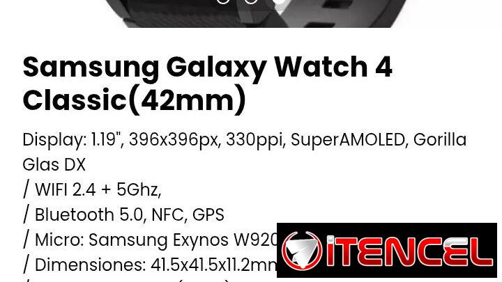 Samsung Galaxy Watch 4. Nuevo con garantía