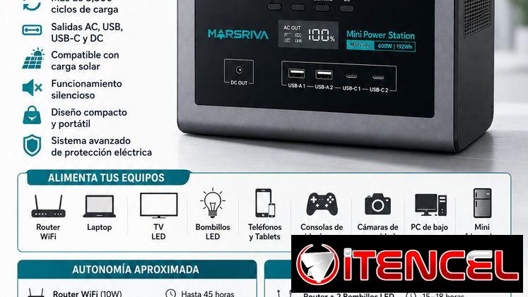 Estacion de energia Marsriva MP6 Pro