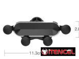 Porta Movil Coche Universal con 360 Grados Rotación para Rejillas del Aire de Coche para iPhone, android, adaptable.