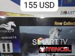 Smart tv con cajita y soporte (giratorio y fijo)