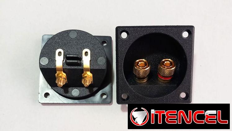 Conexión parte de atrás para altavoces