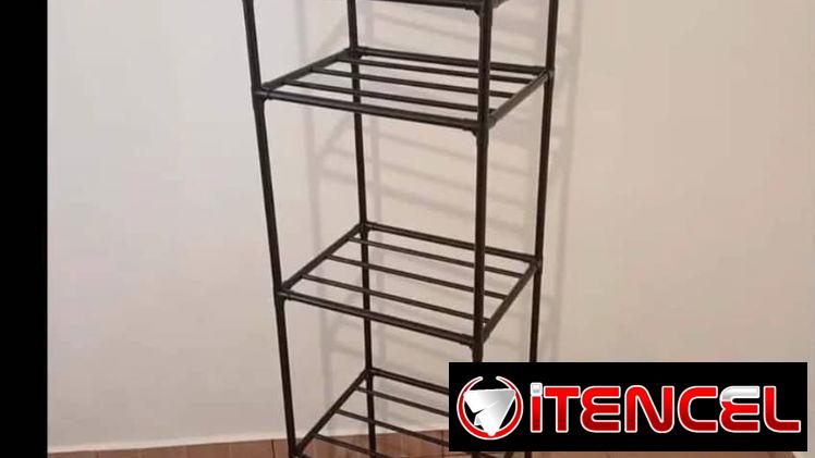 Organizador con ruedas, 6 pisos