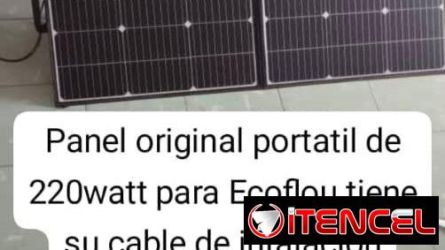 Paneles portátiles de 220 watts para ecoflow