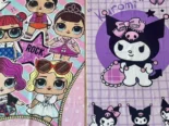 Toallas grandes de animados para niños y niñas