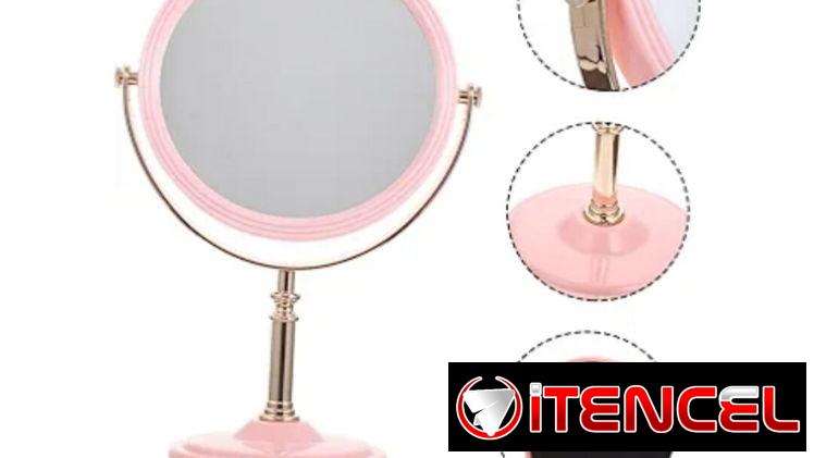 Espejo de Maquillaje con base para cómoda LF