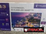 Smart TV 43 pulgadas Challenger Incluye base para la pared, 2 mandos Precio $280 USD Transporte incluido
