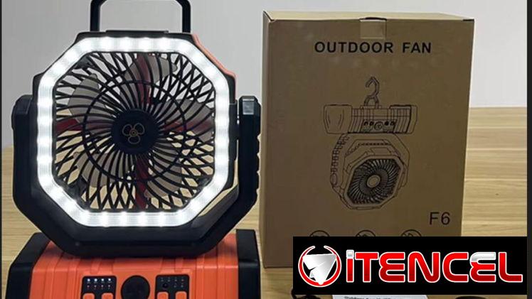 Ventilador recargable F6