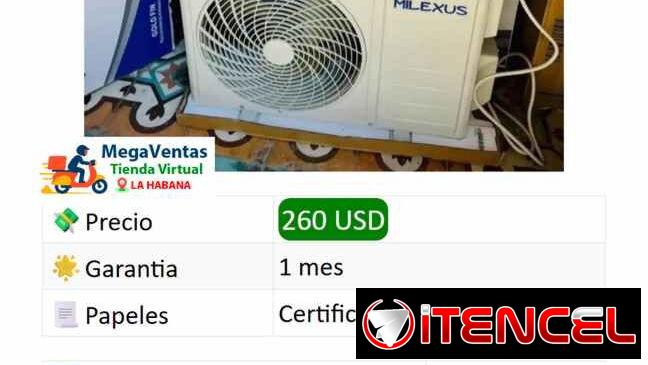 Split Milexus 1 tonelada blanca