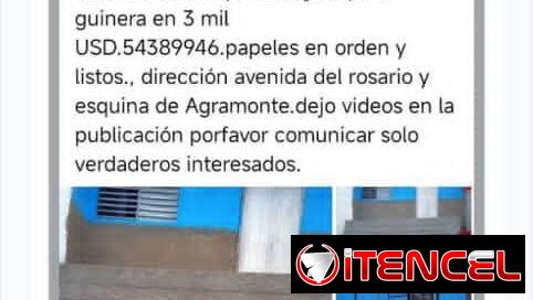 Apartamento sencillo de dos pisos ubicado en arroyo naranjo reparto guinera.ave del rosario en 3mil usd