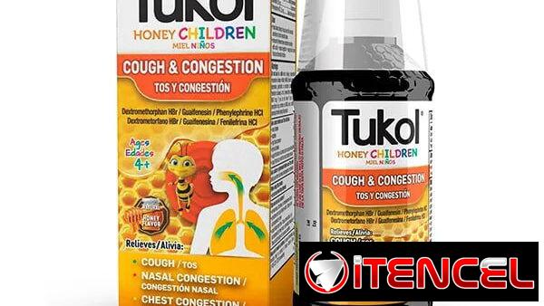 Jarabe para la tos Tukol niño Miel $20.