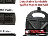 Sandwichera 3 en 1