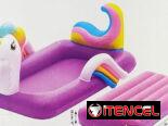 Colchón inflable con piscina para niños