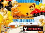 Set decorativos, Spider-Man, plim plim, sonic, garfio, las sirenita, princesas, hello kitty