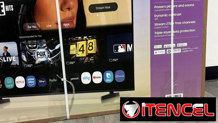 Smart TV Samsung 65” Clase Crystal UHD U8000FB 4K  2025 – UN65U8000FBXZA