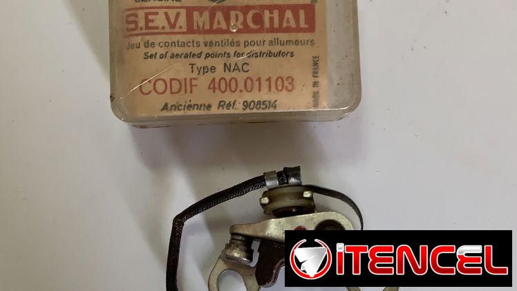 Platino para Delcos. S.E.V. Marchal (francés).  Nuevo.