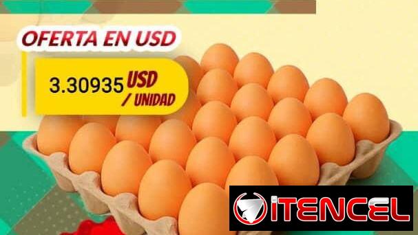 Huevos por Caja de 12 Cartones