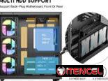 Chasis ATX de vidrio templado y 4 ventiladores