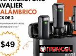 Mini Micrófono Lavalier Inalámbrico (Pack de 2) – Black | videojuegoshabana.com