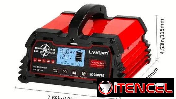 GANGA🉐CARGADOR 12V Y 24V LIFEPO 4, LITIO, PLOMO ACIDO, AGM.CON TRANSPORTE POR UN PRECIO ADICIONAL