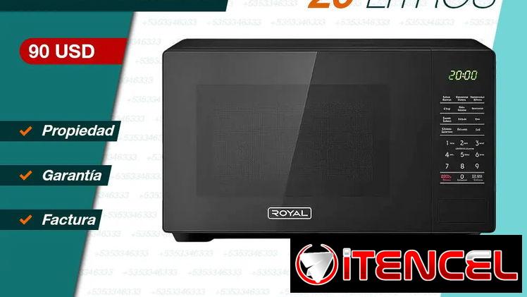 Horno microondas de 20 L ROYAL. Producto con factura y garantía que usted estrena