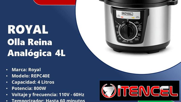 Olla Reina Analógica ROYAL 4L