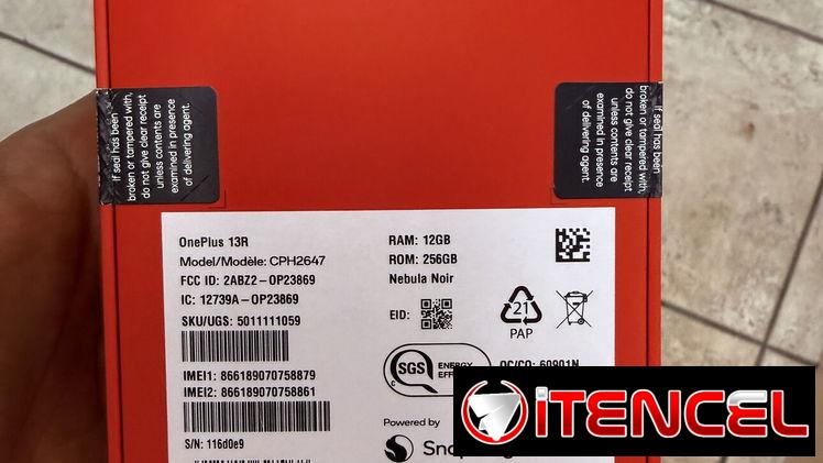 One plus 13R new en caja
