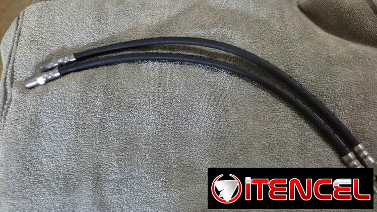 Juego manguera de freno DOT SAE J1401 1/8 HL 07/16