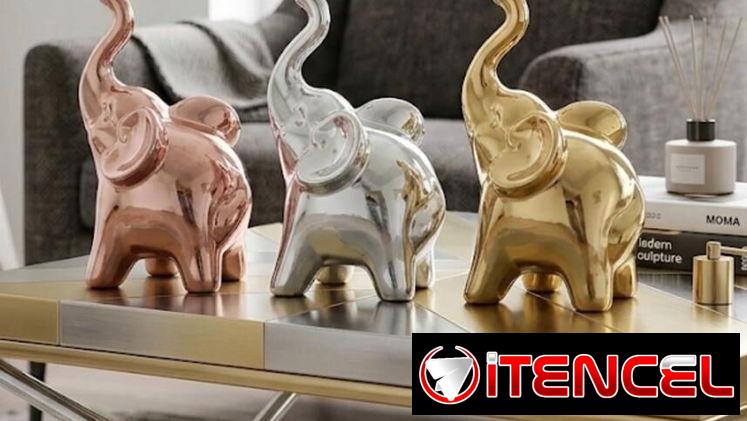 Adorno importado  /  cada elefante   25usd