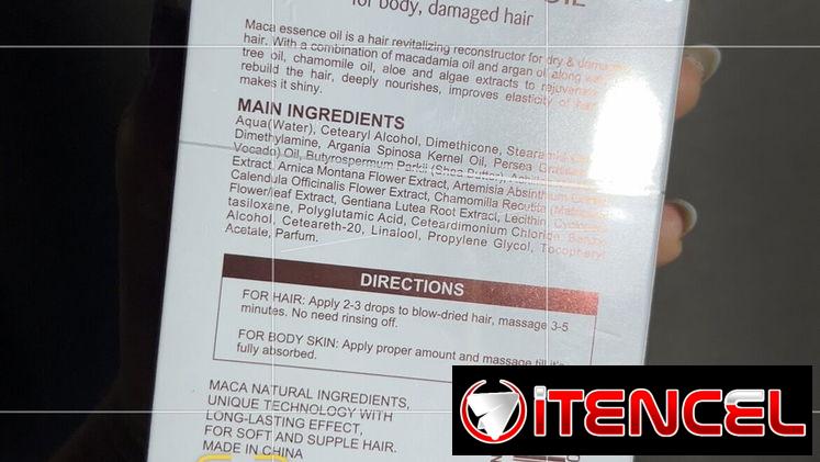 Combo mascarilla y aceite KARSEELL
