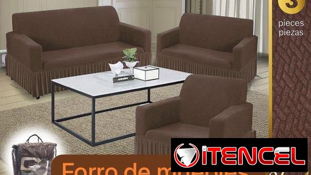 🛋️Forros de muebles 3+2+1 🏷️$60 usd. Mensajeria disponible