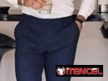 Zapatos de vestir para hombres , pantalón de vestir, camisa, enguatadas cuello de tortuga