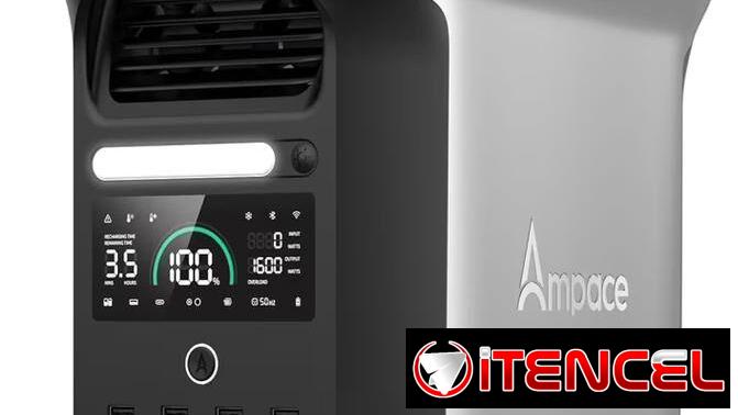 ¡AMPACE Andes 1500 – Potente Estación de Energía Portátil! ⚡ Energía limpia y confiable donde la necesites. 1462Wh