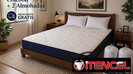 🏝Colchón de Resortes Ensacados con Capas Multiconfort – EDSM A  🛌 Que no le falta a tu familia en La Habana.