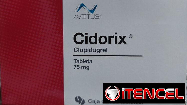 Vendo tabletas de Clopidroguel de 75mg, Cidorix caja con 28 tabletas vence marzo 26
