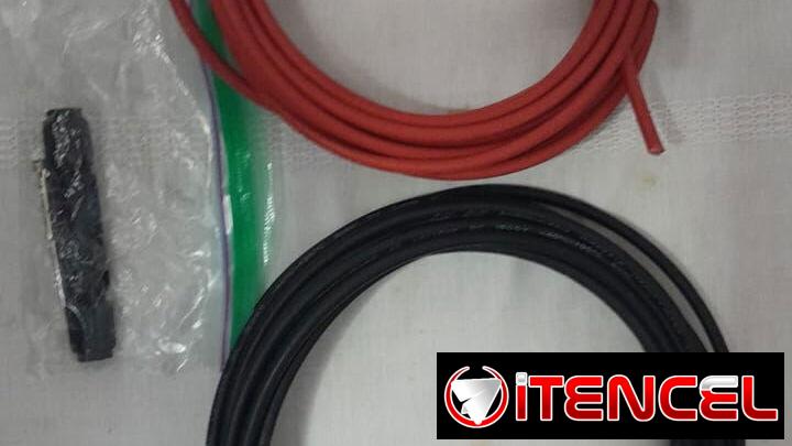 Cable Solar doble  de 9m Calibre 10AWG para Ecoflow, Bluetti, Anker. con un extremo sin conector. Conector MC4 incluido