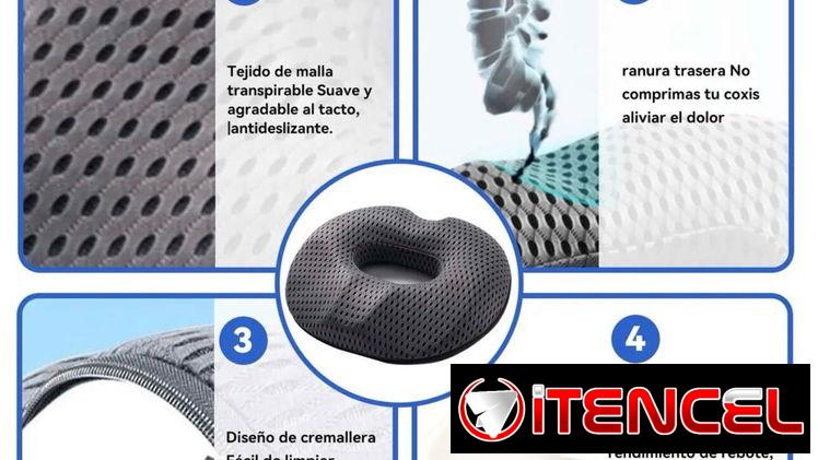 Cojin Dona Ortopédica Para Hemorroides Y Coxis Grande Almohadas..  40 Usd